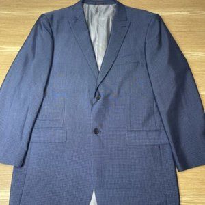 Stacy Adams Gold Suit Jacket Men's Two-Button Blazer Formal Sport Coat 44L NWT